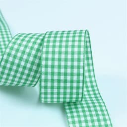 10mm 25mm Lattice Plaid Ribbons Bow Gift Wrapping Polyester Handmade DIY Accessories,5 yards / lot