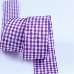 10mm 25mm Lattice Plaid Ribbons Bow Gift Wrapping Polyester Handmade DIY Accessories,5 yards / lot