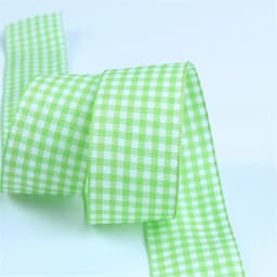 10mm 25mm Lattice Plaid Ribbons Bow Gift Wrapping Polyester Handmade DIY Accessories,5 yards / lot