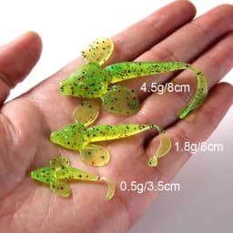 WEIHAI FSTK Swimbaits Life-like Fishing Soft Lure Fishing Worms Bait Artificial Soft Baits Bass Tackle Rubber Lure Baits