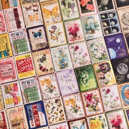 TIANZI 45pcs Kawaii Mini Box Adhesive Stickers Scrapbooking Label Diary Stationery Album Phone Journal Planner
