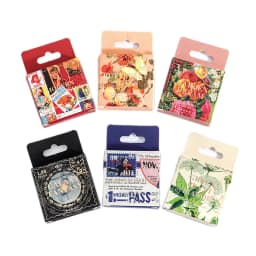 TIANZI 45pcs Kawaii Mini Box Adhesive Stickers Scrapbooking Label Diary Stationery Album Phone Journal Planner