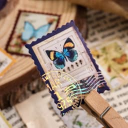 TIANZI 45pcs Kawaii Mini Box Adhesive Stickers Scrapbooking Label Diary Stationery Album Phone Journal Planner