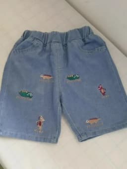 IENENS Baby Boys Shorts Girl Casual Jeans Kids Clothes Summer Short Pants 2-8 Years Clothing Boy's Loose Denim Shorts
