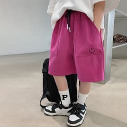 Children Shorts Casual Loose Pants for Kids Candy Color Boys Trousers Teenager Sports Joggers Baby Shool Clothing