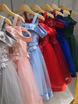 3-10 Years Kids Christmas Party Dresses For Girls Appliques Flower Elegant Wedding Dress With Bow Children Birthday Prom Gown