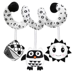 Sensory Baby Plush Rattle Toys Stroller Musical Mobile Hanging Toys Baby Rattles Mobiles Babies Newborns Games Toy 0 6 12 Months