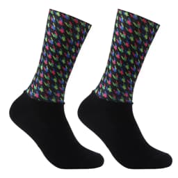 2026 Anti Slip Seamless Cycling Socks Integral Moulding High-tech Bike Sock Compression Bicycle Outdoor Running Sport Socks