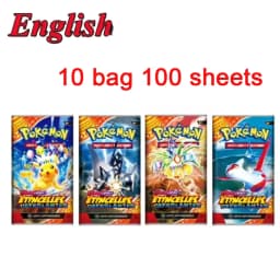 MEGA EVOLUTION 42pcs Pokémon Cards Battle Toys Lost Origin Pokémon Box with Anime Bank Pokémon Game Cards  for Childre