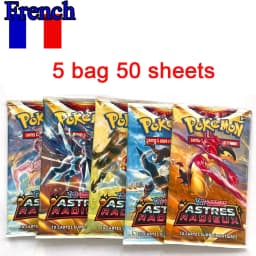 MEGA EVOLUTION 42pcs Pokémon Cards Battle Toys Lost Origin Pokémon Box with Anime Bank Pokémon Game Cards  for Childre