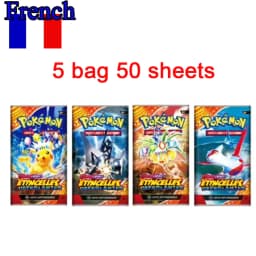 MEGA EVOLUTION 42pcs Pokémon Cards Battle Toys Lost Origin Pokémon Box with Anime Bank Pokémon Game Cards  for Childre