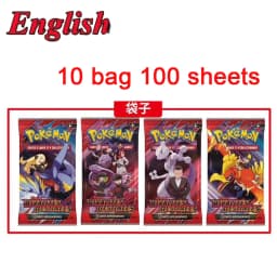 MEGA EVOLUTION 42pcs Pokémon Cards Battle Toys Lost Origin Pokémon Box with Anime Bank Pokémon Game Cards  for Childre