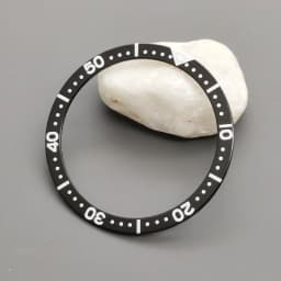38mm*31.5mm Aluminium Fashion Flat Watch Bezel Insert Fits SKX007 SKX009 SRPD Watch Case NH36 NH35 Movement Men Watch Part