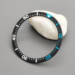 38mm*31.5mm Aluminium Fashion Flat Watch Bezel Insert Fits SKX007 SKX009 SRPD Watch Case NH36 NH35 Movement Men Watch Part