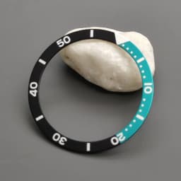 38mm*31.5mm Aluminium Fashion Flat Watch Bezel Insert Fits SKX007 SKX009 SRPD Watch Case NH36 NH35 Movement Men Watch Part