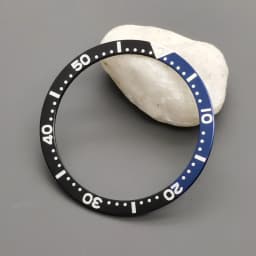 38mm*31.5mm Aluminium Fashion Flat Watch Bezel Insert Fits SKX007 SKX009 SRPD Watch Case NH36 NH35 Movement Men Watch Part