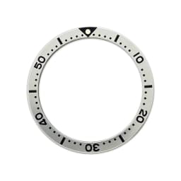 38mm*31.5mm Aluminium Fashion Flat Watch Bezel Insert Fits SKX007 SKX009 SRPD Watch Case NH36 NH35 Movement Men Watch Part