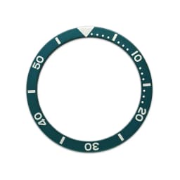 38mm*31.5mm Aluminium Fashion Flat Watch Bezel Insert Fits SKX007 SKX009 SRPD Watch Case NH36 NH35 Movement Men Watch Part