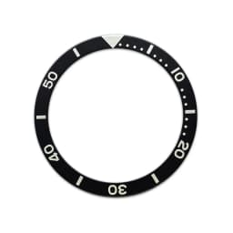 38mm*31.5mm Aluminium Fashion Flat Watch Bezel Insert Fits SKX007 SKX009 SRPD Watch Case NH36 NH35 Movement Men Watch Part