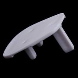 5-pieces UK Power Socket Baby Child Safety Protection Device Anti-shock Plug Protector White Color Socket Cover
