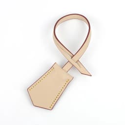 Luggage Tag Handbag Hang Tag Accessories Vachetta Leather Travel Luggage Tag Key Bell Purse Bag Charm
