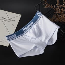 Trendy men's underwear sexy low waist tight comfortable breathable boxer pants pure cotton youth sports