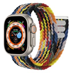 Braided Solo Loop For Apple watch Ultra band 49mm 45mm 44mm 40 41 42 46mm correa bracelet iWatch series 11 10 9 7 SE 8 6 5 strap