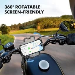 Motorcycle, Mountain Bike, Road Bike, Stable and Adjustable 360° Rotatable Universal Mobile Phone Stand Soporte Para Celular