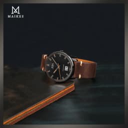 MAIKES Quick Release Watch Strap Butterfly Clasp Cow Leather Made in Tuscany Italy Accessories Bracelet Watch band