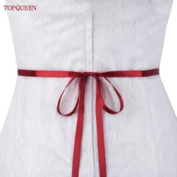 TOPQUEEN New Style Bridal Belt Silver Fancy Rhinestone Women Wedding Dress Accessories Satin Ribbon Belt S51