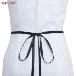 TOPQUEEN New Style Bridal Belt Silver Fancy Rhinestone Women Wedding Dress Accessories Satin Ribbon Belt S51