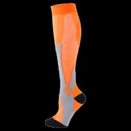 Compression Stockings Blood Circulation Promotion Slimming Compression Socks Anti-Fatigue Comfortable Solid Color Socks