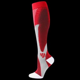 Compression Stockings Blood Circulation Promotion Slimming Compression Socks Anti-Fatigue Comfortable Solid Color Socks