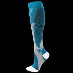 Compression Stockings Blood Circulation Promotion Slimming Compression Socks Anti-Fatigue Comfortable Solid Color Socks