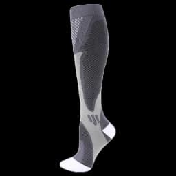 Compression Stockings Blood Circulation Promotion Slimming Compression Socks Anti-Fatigue Comfortable Solid Color Socks