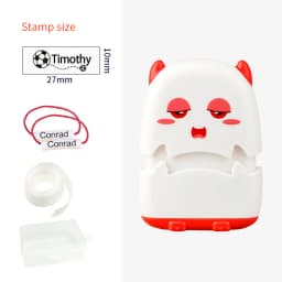 Custom-Made Baby Name Stamp DIY For Children Name Seal Student Clothes Chapter Not Easy To Fade Security Name Stamp Sticker