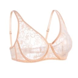 Plus Size Lace Bralette Bras For Women Hollow Out Bra Underwire Womens Underwear Tops Embroidery Mesh Lingerie Brassiere A B C D