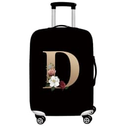Luggage Protective Cover Travel Accessories Suitcase Dust Wear-resistant Gold Letter Series Protective Case 2026 Fashion