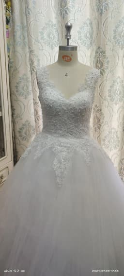 Customized ZJ9218 Sweetheart Pearls Charming Sexy Floral Appliques Lace Wedding Dress Bride Dresses For Women 2023