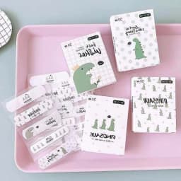 20pcs/box Cartoon Band Aid Animal Dinosaur Pig Bear Plaster Wound Patch Adhesive Bandages for Children First Aid Woundplast
