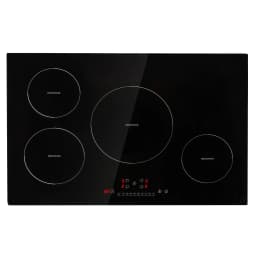 SucceBuy 4 Burners 30'' Electric Cooktop Induction Stove Top Built-in Magnetic Cooktop with 9 Heating Level Touch Screen Burner