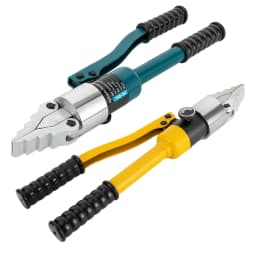 YQ-30 8T 30MM Portable Hydraulic Spreader Separator Kit Hand-held Integrated Manual Flange Dividing Tool Set Blue/Yellow
