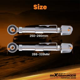 2pcs Rear Adjustable Camber Control Arms Kit for Honda CRV 2002-2006 Element