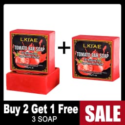 Natural Thailand Lycopene Powder Fruit Fragrance 10X Vitamin C Skin Care Beauty Whitening Face Soap For Black Spots
