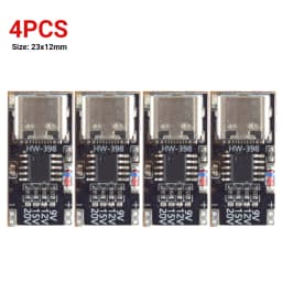 1-6PCS PD/QC/AFC Type-C Decoy Board USB Boost Module 9V 12V 15V 20V Charging Voltage Protocol Trigger Board PPS/QC4+ QC3.0/2.0