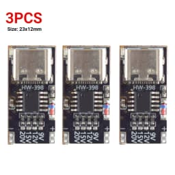 1-6PCS PD/QC/AFC Type-C Decoy Board USB Boost Module 9V 12V 15V 20V Charging Voltage Protocol Trigger Board PPS/QC4+ QC3.0/2.0