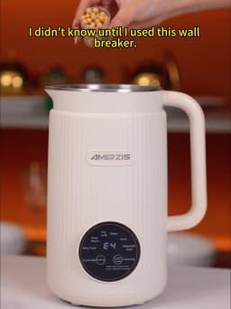 8-in-1 Multifunctional Automatic Nut Milk Machine&Coffee Maker, 40oz Auto Self-Cleaning Delay Start, Keep Warm Boil