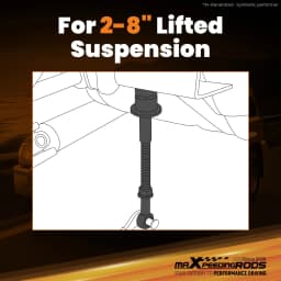 4x Front +Rear HD Sway Bar Extension Kit for Nissan Patrol GU Y61 2-8"inch Lift