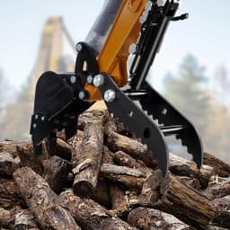 USA Stock Hydraulic Thumb Clip For Mini Excavators Small Digger Attachment