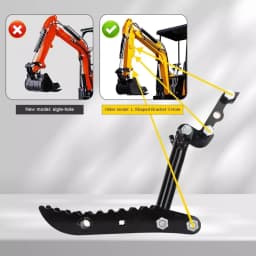 USA Stock Hydraulic Thumb Clip For Mini Excavators Small Digger Attachment